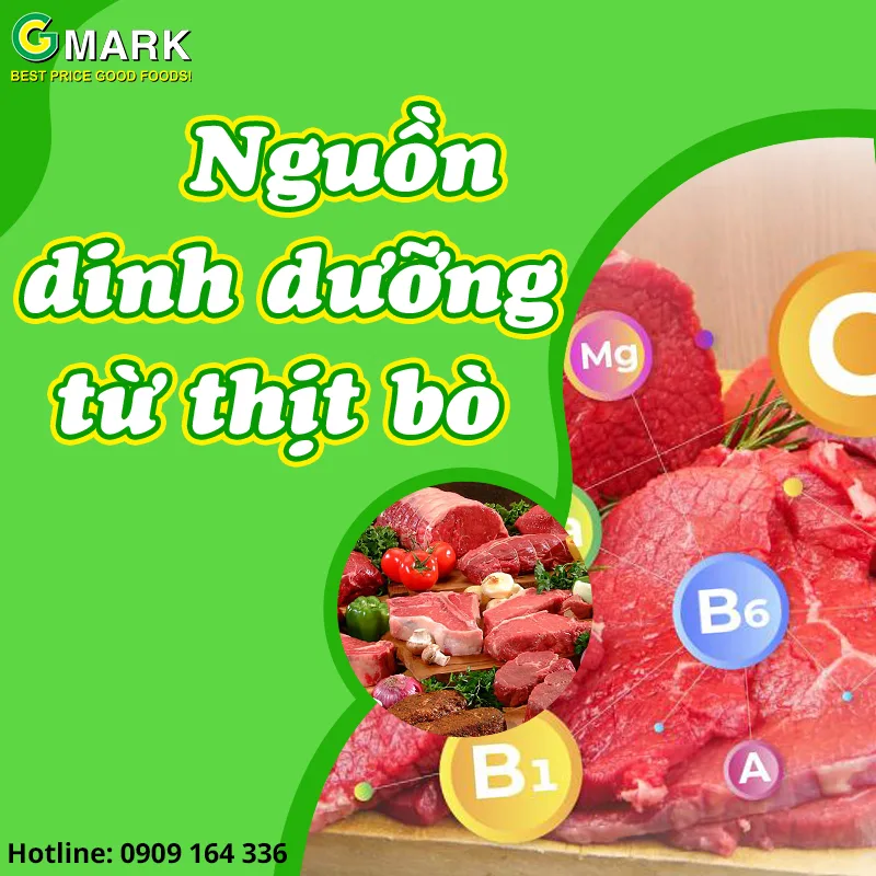 Hàm Lượng Dinh Dưỡng Có Trong Thịt Bò