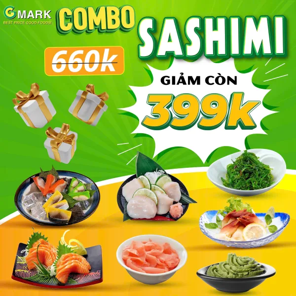 0. SASHUMI - combo 399k