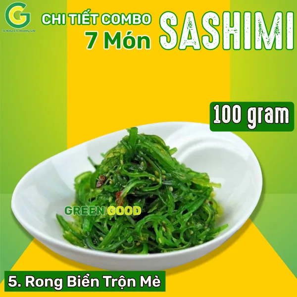 5.SASHUMI Rong-Biển-Trộn-Mè-100gr