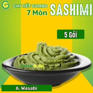 6.SASHUMI -wasabi-5-gói