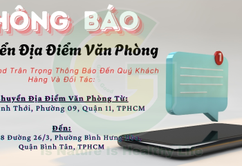 Thông Báo Chuyển Văn Phòng 2025